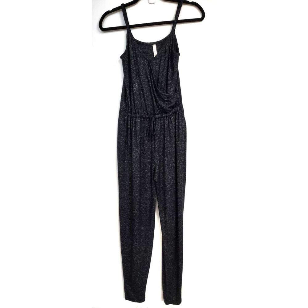 Spaghetti Strap Cotton Jumpsuit Loungewear Soft Women's Size Small